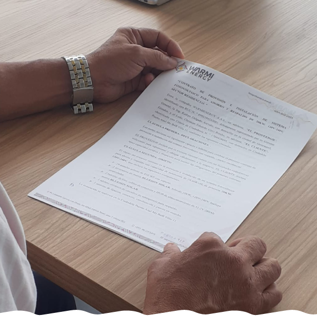 Warmienergy contrato